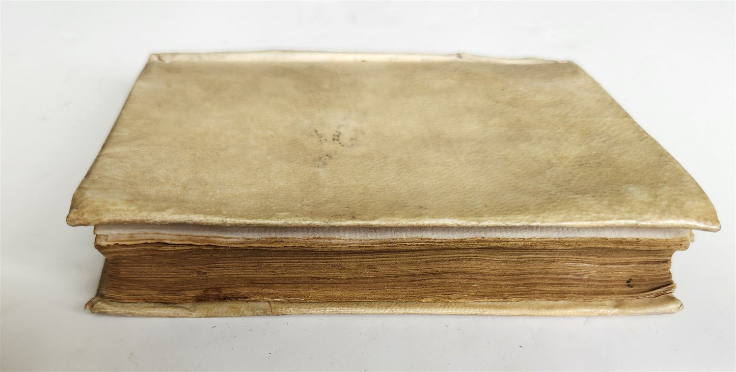 1589 Commentary on Torquato Tasso's Jerusalem Delivered ANTIQUE vellum bound
