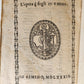 1589 Commentary on Torquato Tasso's Jerusalem Delivered ANTIQUE vellum bound