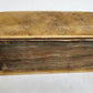 1641 WORKS by ERASMUS in LATIN pocket edition ANTIQUE vellum bound