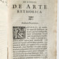1611 first textbook for Jesuit rhetoric by Cipriano Soarez ANTIQUE vellum bound