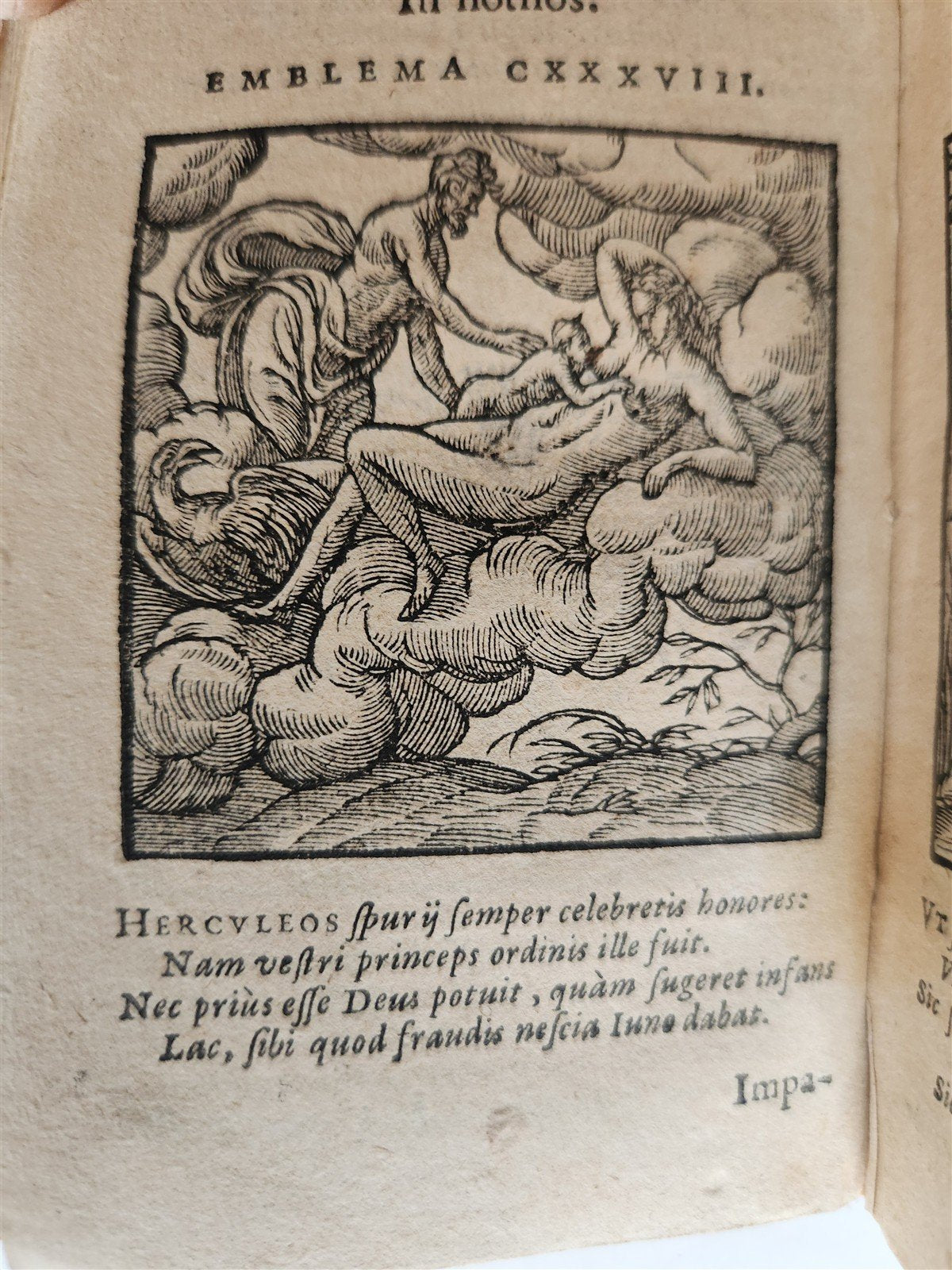 1648 EMBLEMATA by ANDREA ALCIATI illustrated w/ 209 engravings ANTIQUE vellum