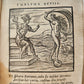 1648 EMBLEMATA by ANDREA ALCIATI illustrated w/ 209 engravings ANTIQUE vellum