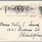 BLACKSTONE VA FEMALE INSTITUTE ANTIQUE POSTCARD