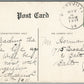 BERRYVILLE PA CHURCH STREET ANTIQUE POSTCARD