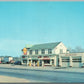 SUFFOLK VA SHELL GAS STATION TRUCK STOP VINTAGE POSTCARD
