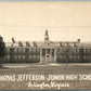 ARLINGTON VA THOMAS JEFFERSON HIGH SCHOOL ANTIQUE REAL PHOTO POSTCARD RPPC