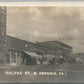 N. EMPORIA VA HALIFAX STREET ANTIQUE REAL PHOTO POSTCARD RPPC