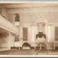 ALEXANDRIA VA CHURCH INTERIOR ANTIQUE REAL PHOTO POSTCARD RPPC