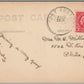 FT. EUSTIS VA POST CHAPEL ANTIQUE REAL PHOTO POSTCARD RPPC