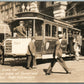 SAN FRANCISCO CA ANTIQUE CABLE CAR ANTIQUE REAL PHOTO POSTCARD RPPC