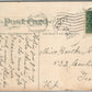 CALIFORNIA POPPY FIELDS ANTIQUE POSTCARD