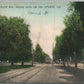 UPLAND CA EUCLID AVENUE ANTIQUE POSTCARD
