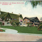 PASADENA CA BUSCH'S WINTER RESIDENCE on ORANGE GROVE AVE. ANTIQUE POSTCARD