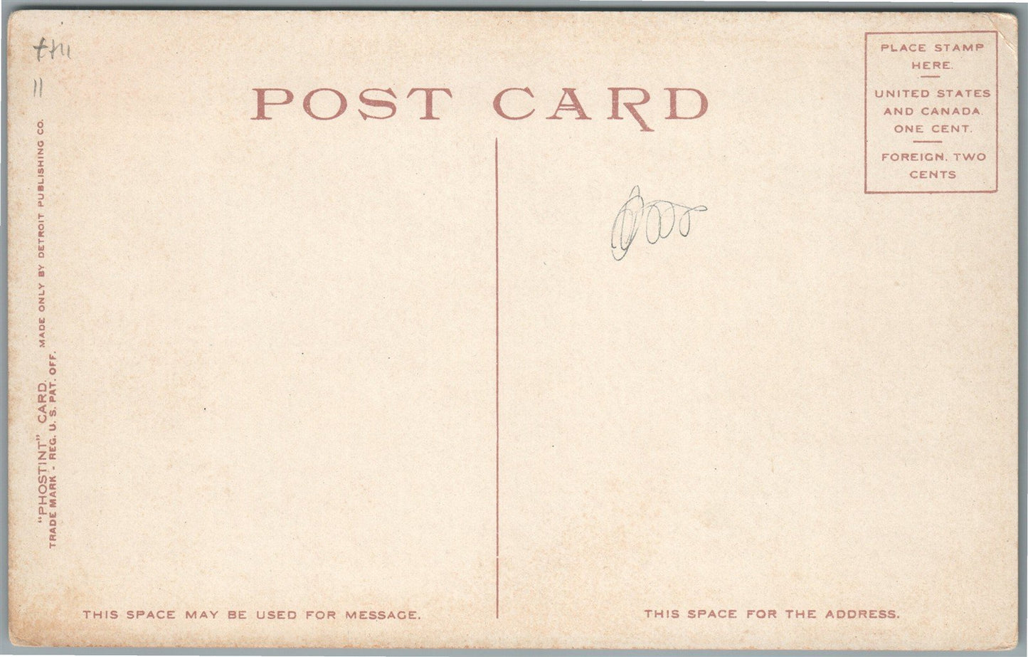 REDLANDS CA RAILROAD STATION RAILWAY DEPOT ANTIQUE POSTCARD