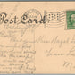 BELDING MI RAILROAD DEPOT RAILWAY STATION ANTIQUE POSTCARD