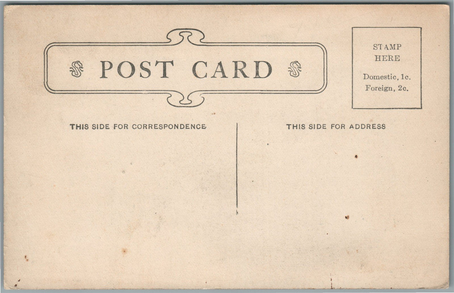 PORT HURON MI RAILROAD DEPOT RAILWAY STATION ANTIQUE POSTCARD