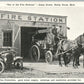 BATTLE CREEK MI CAMP CUSTER FIRE STATION ANTIQUE POSTCARD