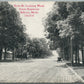 ALBION MI ERIE STREET ANTIQUE POSTCARD
