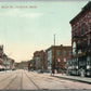 JACKSON MI MAIN STREET ANTIQUE POSTCARD