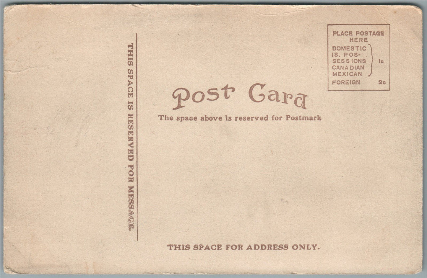DUREND MI UNION RAILROAD STATION RAILWAY DEPOT ANTIQUE POSTCARD