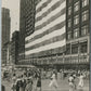DETROIT MI HUIDSON COMPANY DEPT STORE PATRIOTIC VINTAGE REAL PHOTO POSTCARD RPPC