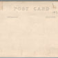 POMEII MI STREET SCENE w/ INDIAN GAS STATION ANTIQUE REAL PHOTO POSTCARD RPPC