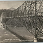 COLUMBIA RIVER HWY OR BRIDGE OF THE GODS ANTIQUE REAL PHOTO POSTCARD RPPC
