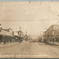 NEWBERG OR MAIN STREET ANTIQUE REAL PHOTO POSTCARD RPPC