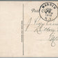NEWPORT RI BREAKWATER LIGHT ANTIQUE POSTCARD