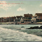 OUNOCHONTAUG RI THE MIDWAY EAST END ANTIQUE POSTCARD