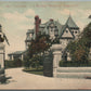 NEWPORT RI GREYSTONE RESIDENCE ANTIQUE POSTCARD