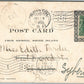BRISTOL RI OLDEST HOUSE ANTIQUE POSTCARD