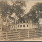 CHEPACHET RI CHURCH ANTIQUE REAL PHOTO POSTCARD RPPC