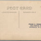 SAKONNET RI TEARNEY BLOCK ANTIQUE REAL PHOTO POSTCARD RPPC