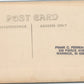 SAKONNET RI VIEW ANTIQUE REAL PHOTO POSTCARD RPPC