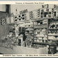 COLUMBIA SC ECKERD'S PHARMACY CIGAR COUNTER ANTIQUE POSTCARD
