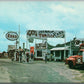 BAMBERG & ALLENDALE SC ESSO GAS STATION VINTAGE POSTCARD