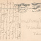 WOODBRIDGE NJ ATHLETIC ASSOCIATION ANTIQUE POSTCARD