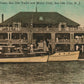 SEA ISLE CITY NJ CLUB HOUSE YACHT & MOTOR CLUB ANTIQUE POSTCARD