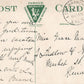 LONG BRANCH NJ ON THE BEACH ANTIQUE POSTCARD