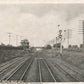 BELLE MEAD NJ RAILROAD ROYAL BLUE LINE ANTIQUE POSTCARD