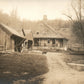 VILLAGE STREET SCENE ANTIQUE REAL PHOTO POSTCARD RPPC