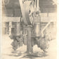 HEAVY INDUSTRIAL EQUIPMENT ANTIQUE REAL PHOTO POSTCARD RPPC