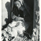 GALLUP NM PUEBLO INDIAN GIRL ANTIQUE REAL PHOTO POSTCARD RPPC