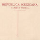 MEXICO MUMMIES ANTIQUE POSTCARD