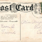 ITALIAN EARTHQUAKE RELIEF MEMORIAL CARD AMERICAN COMMITTEE ANTIQUE POSTCARD