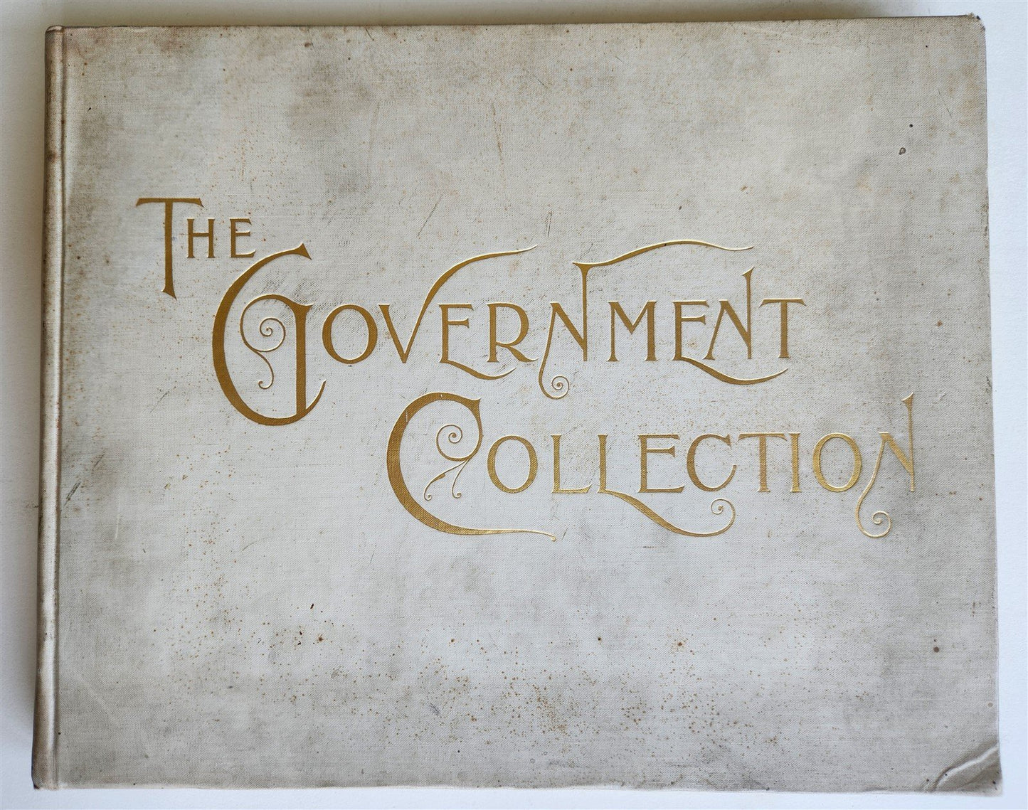 1895 GOVERNMENT COLLECTION VIEWS of WORLD'S COLUMBIAN EXPOSITION antique FOLIO
