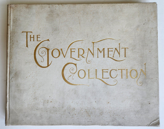 1895 GOVERNMENT COLLECTION VIEWS of WORLD'S COLUMBIAN EXPOSITION antique FOLIO