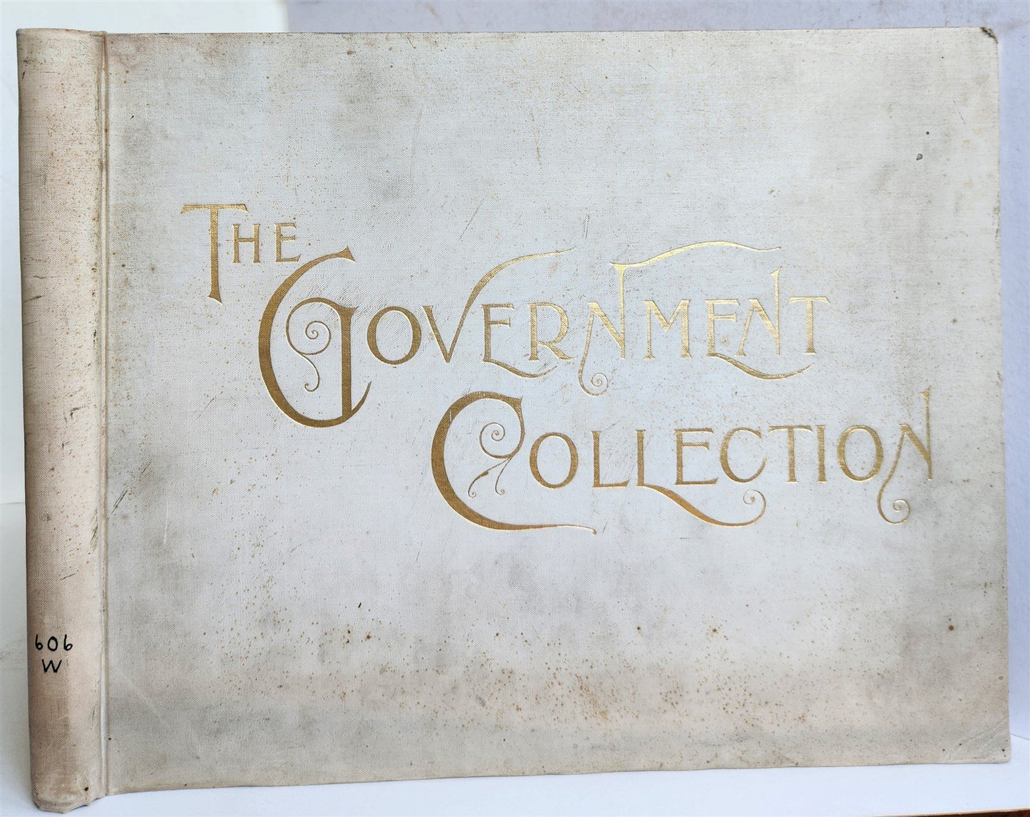 1895 GOVERNMENT COLLECTION VIEWS of WORLD'S COLUMBIAN EXPOSITION antique FOLIO