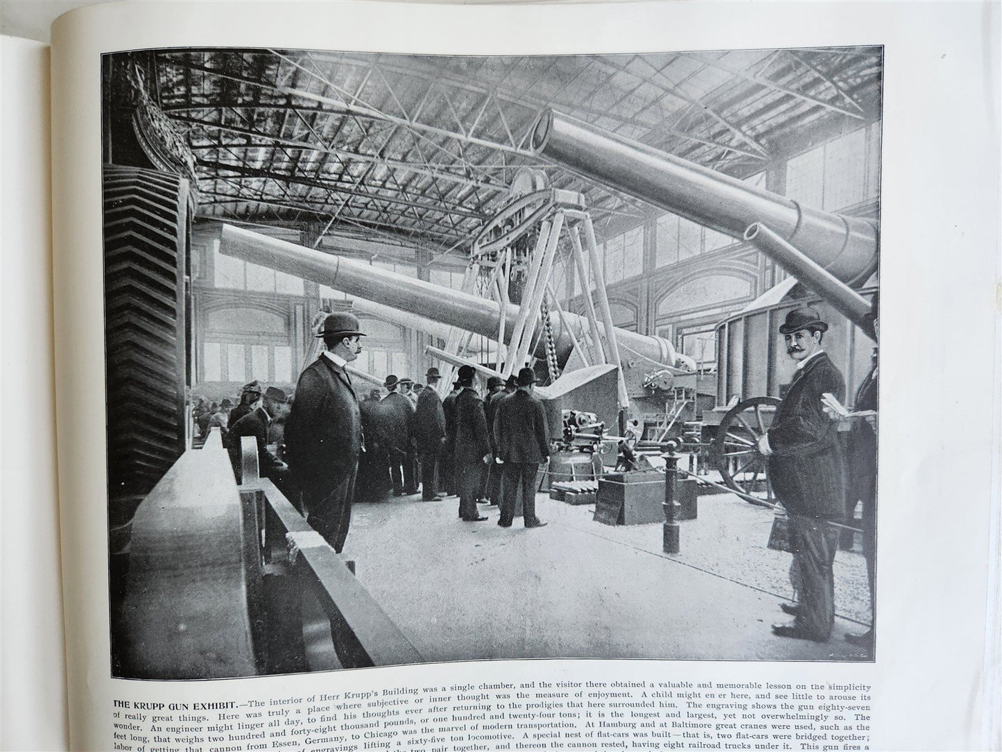 1895 GOVERNMENT COLLECTION VIEWS of WORLD'S COLUMBIAN EXPOSITION antique FOLIO